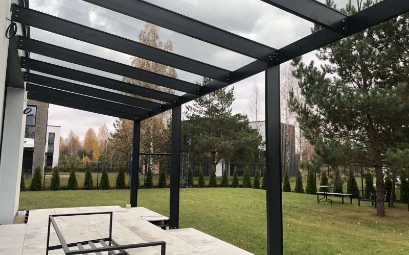 IMG_5306 Навес из стекла над террасой